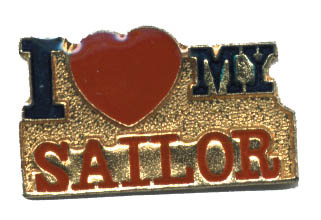 pin 4116 I Love My Sailor 